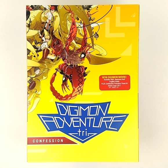 Factory Sealed Digimon Adventure Tri. confession DVD - Picture 1 of 10